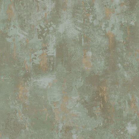 DUTCH WALLCOVERINGS Behang beton groen TP1010 5411012373498 1