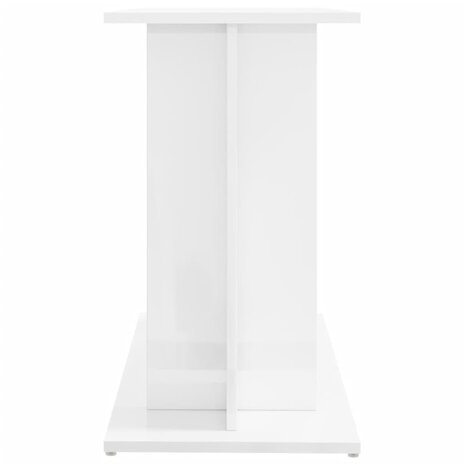 Aquariumstandaard 80x35x60 cm bewerkt hout hoogglans wit 5