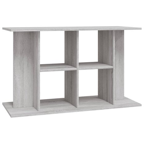 Aquariumstandaard 100x40x60 cm bewerkt hout grijs sonoma 2