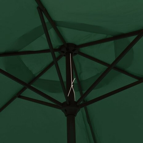 Parasol 200x224 cm aluminium groen 5