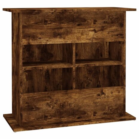 Aquariumstandaard 81x36x73 cm bewerkt hout gerookt eikenkleurig 8