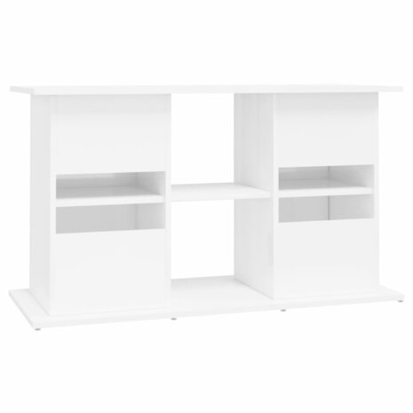 Aquariumstandaard 101x41x58 cm bewerkt hout hoogglans wit 8