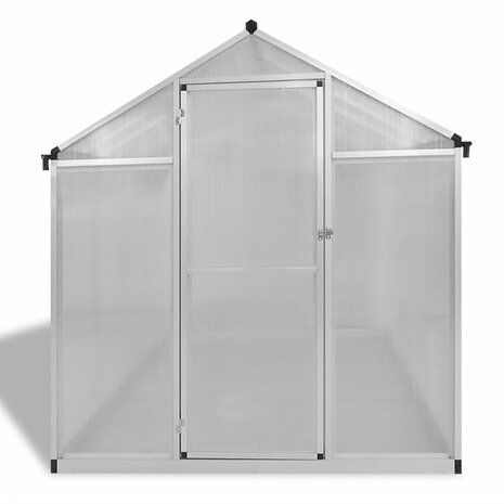 Tuinkas met basisframe 4,6 m² versterkt aluminium 3