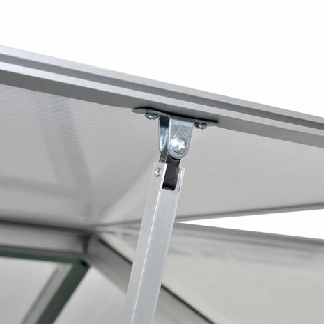 Tuinkas met basisframe 4,6 m² versterkt aluminium 5