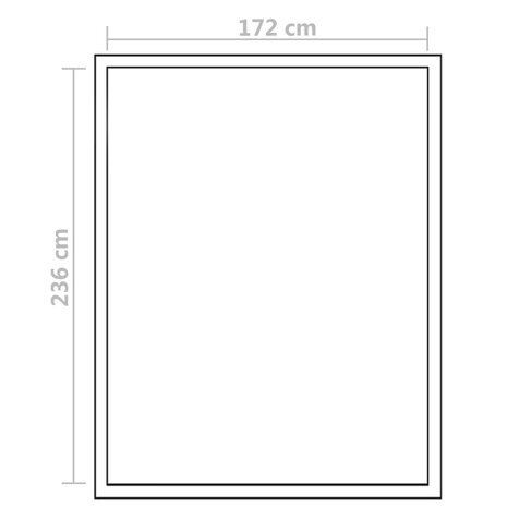 Tuinkas met basisframe 4,6 m² versterkt aluminium 12