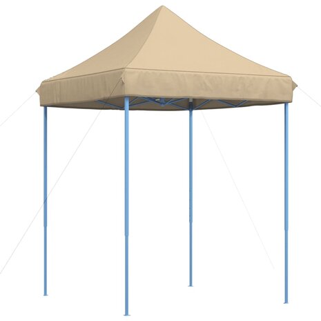 Partytent inklapbaar pop-up 200x200x306 cm beige 5