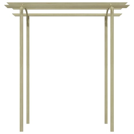 Pergola 180x197x210 cm geïmpregneerd grenenhout 2