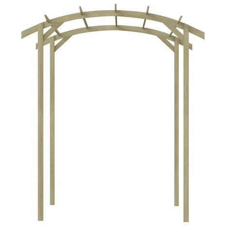 Pergola 180x197x210 cm geïmpregneerd grenenhout 3