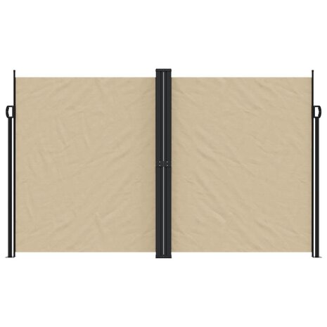 Windscherm uittrekbaar 200x1200 cm beige 3