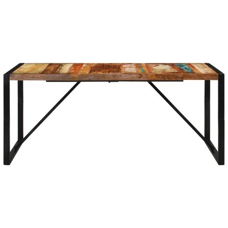 Eettafel 175x90x76 cm massief gerecycled hout 2