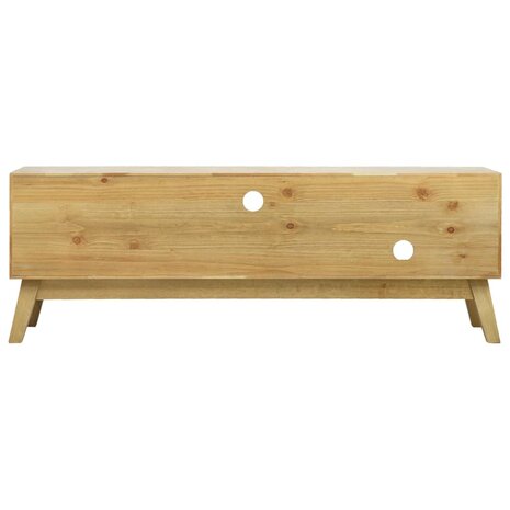 Tv-meubel 120x30x42 cm bewerkt hout bruin 4