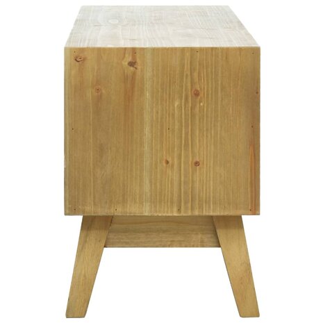 Tv-meubel 120x30x42 cm bewerkt hout bruin 5