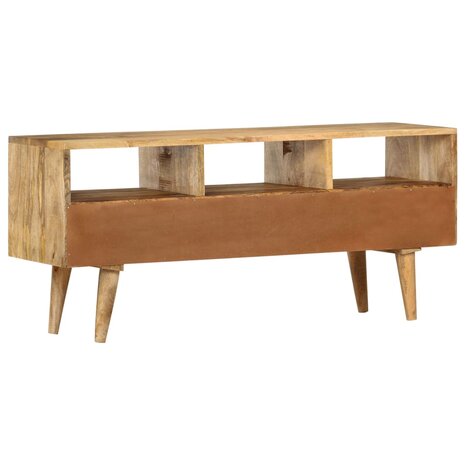 Tv-meubel 110x36x50 cm massief mangohout 3