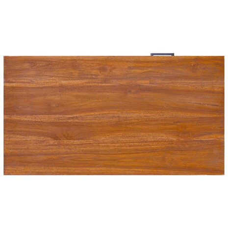 Tv-meubel 90x50x37 cm massief teakhout 6