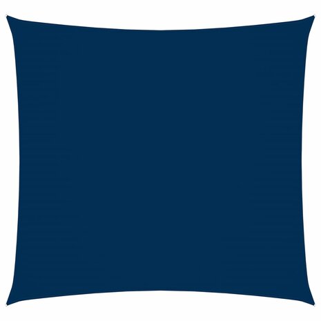 Schaduwdoek vierkant 3x3 m oxford stof blauw 1