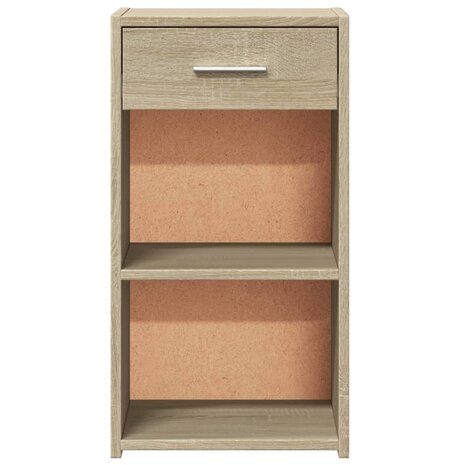 Nachtkastjes 2 st 35x34x65 cm bewerkt hout sonoma eikenkleurig 6