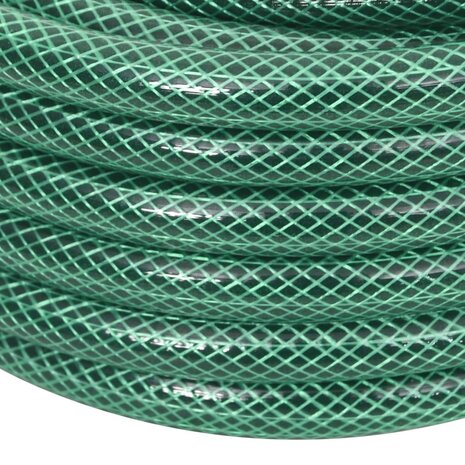 Tuinslang met koppelingsset 0,5&apos;&apos; 30 m PVC groen 4