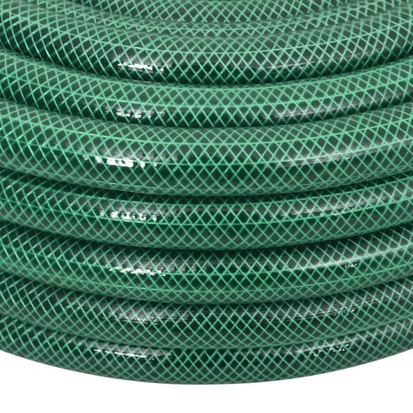 Tuinslang met koppelingsset 0,75&apos;&apos; 30 m PVC groen 4