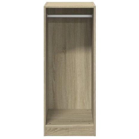 Kledingkast 48x41x102 cm bewerkt hout sonoma eikenkleurig 5