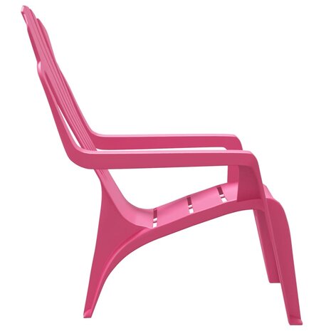 Kindertuinstoelen 2 st hout-look 37x34x44 cm polypropeen roze 5