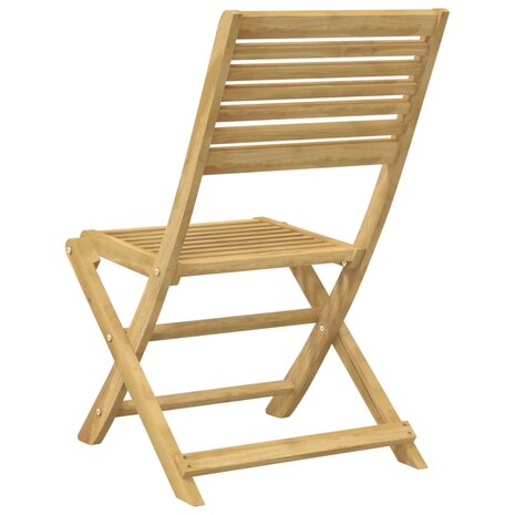 Tuinstoelen 2 st inklapbaar 48,5x61,5x87 cm massief acaciahout 7