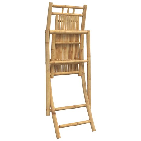 Tuinstoelen 2 st inklapbaar 46x66x99 bamboe 8