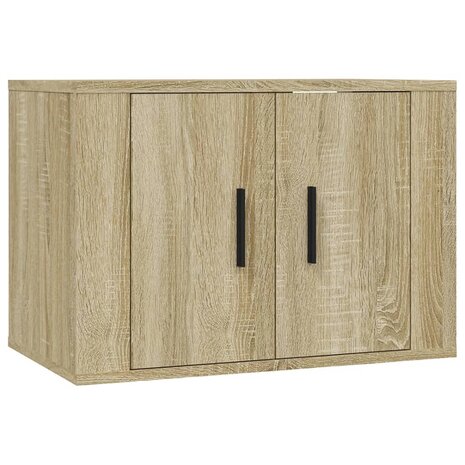 Tv-wandmeubels 2 st 57x34,5x40 cm sonoma eikenkleurig 4