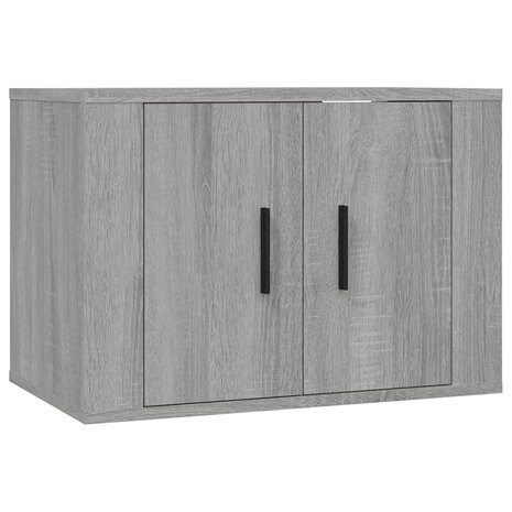 Tv-wandmeubels 2 st 57x34,5x40 cm grijs sonoma eikenkleurig 4