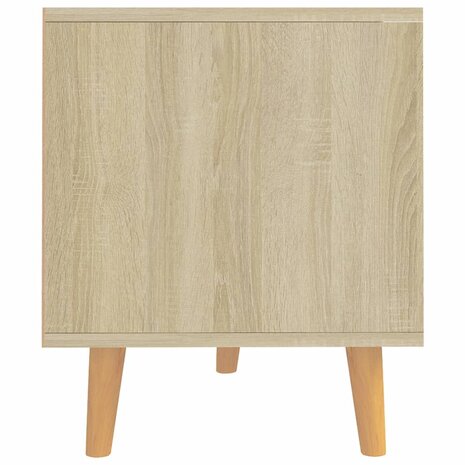 Tv-meubel 90x40x48,5 cm bewerkt hout sonoma eikenkleurig 6