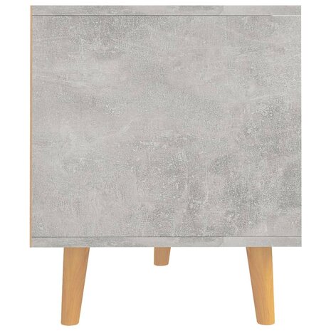 Tv-meubel 90x40x48,5 cm bewerkt hout betongrijs 6