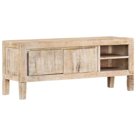 Tv-meubel 110x35x46 cm massief mangohout 1