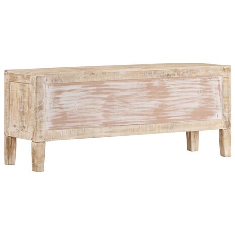 Tv-meubel 110x35x46 cm massief mangohout 4