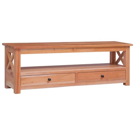 Tv-meubel 115x30x40 cm massief mahoniehout 1