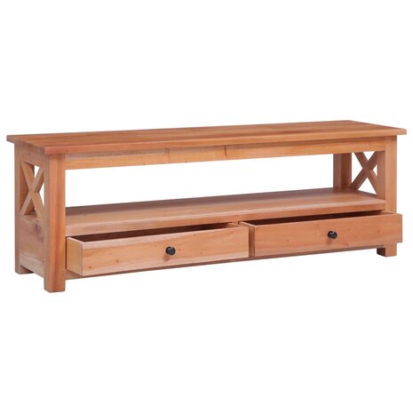 Tv-meubel 115x30x40 cm massief mahoniehout 2