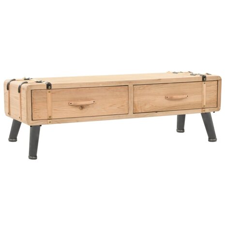 Tv-meubel 110x33x35 cm massief vurenhout 1