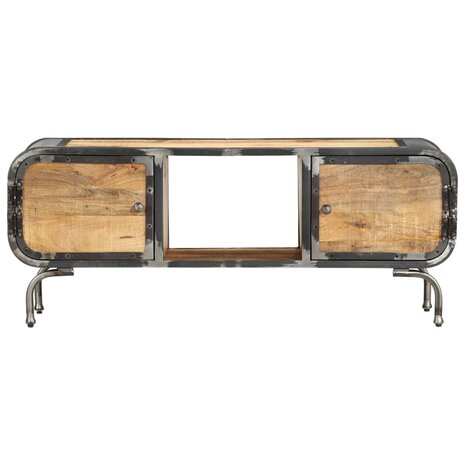 Tv-meubel 110x30x42 cm massief mangohout 2