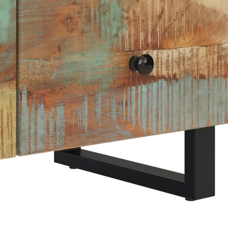 Tv-meubel 70x33x46cm massief teruggewonnen hout 7