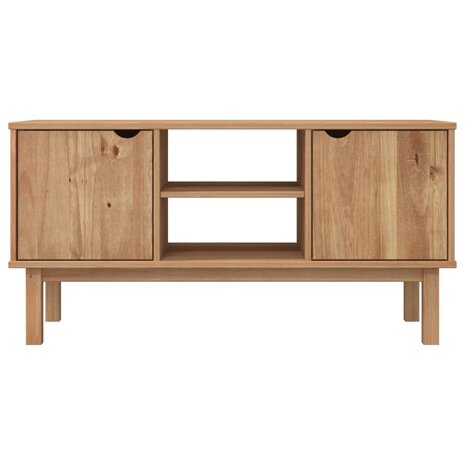 Tv-meubel OTTA 113,5x43x57 cm massief grenenhout 3