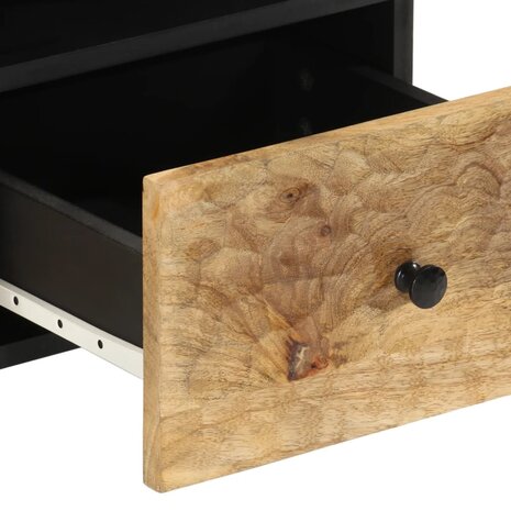 Tv-meubel 70x33x46 cm massief mangohout 8