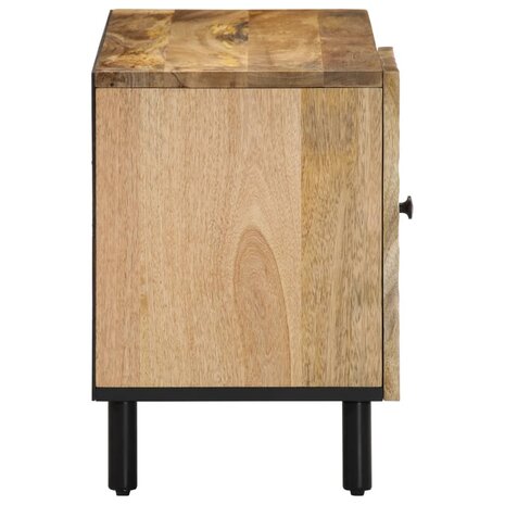 Tv-meubel 80x31x46 cm massief mangohout 4