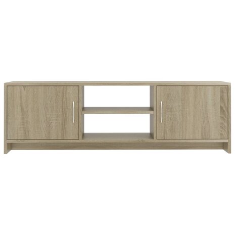 Tv-meubel 120x30x37,5 cm bewerkt hout sonoma eikenkleurig 7