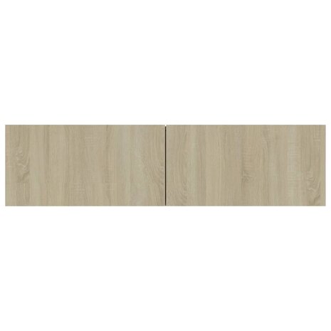 Tv-meubel 120x30x30 cm bewerkt hout sonoma eikenkleurig 6