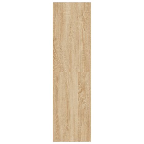 Tv-meubel 30,5x30x110 cm bewerkt hout sonoma eikenkleurig 4