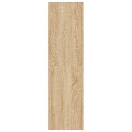 Tv-meubels 2 st 30,5x30x110 cm bewerkt hout sonoma eikenkleurig 5