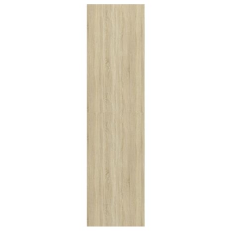 Tv-wandmeubel 37x37x142,5 cm bewerkt hout sonoma eikenkleurig 5