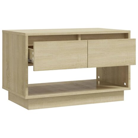 Tv-meubel 70x41x44 cm bewerkt hout sonoma eikenkleurig 8