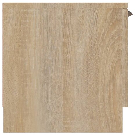 Tv-meubel 102x35x36,5 cm bewerkt hout sonoma eikenkleurig 8