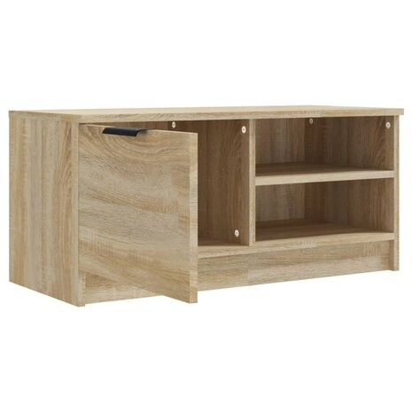 Tv-meubelen 2 st 80x35x36,5 cm bewerkt hout sonoma eikenkleurig 7