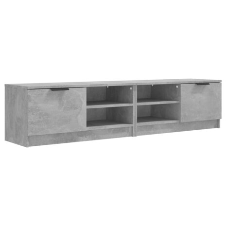 Tv-meubelen 2 st 80x35x36,5 cm bewerkt hout betongrijs 2