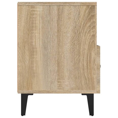 Tv-meubel 80x36x50 cm bewerkt hout sonoma eiken 8